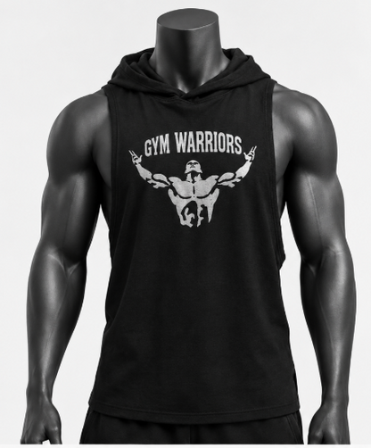Waistcoat Vest Hipster Sportsman Summer Hooded Gym